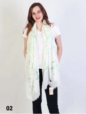 Flamingo Print Fashion Scarf